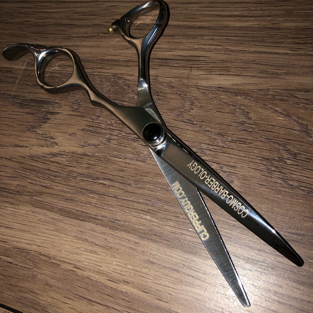 Haircutting shears 5.5 inch ClipperGuy Cosmo-Barberology Hi quality stainless